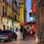 Malaga night view