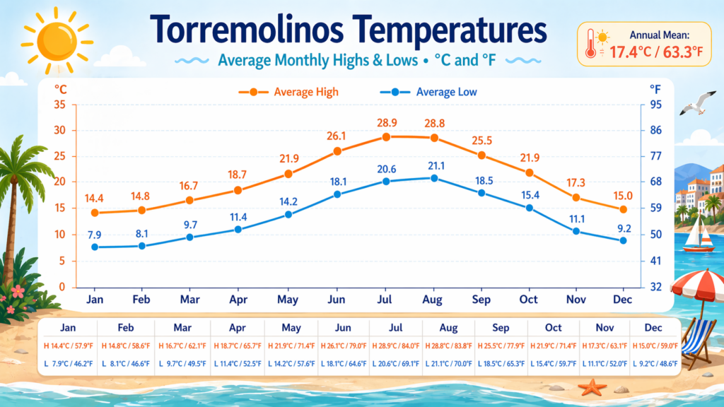 Torremolinos in winter